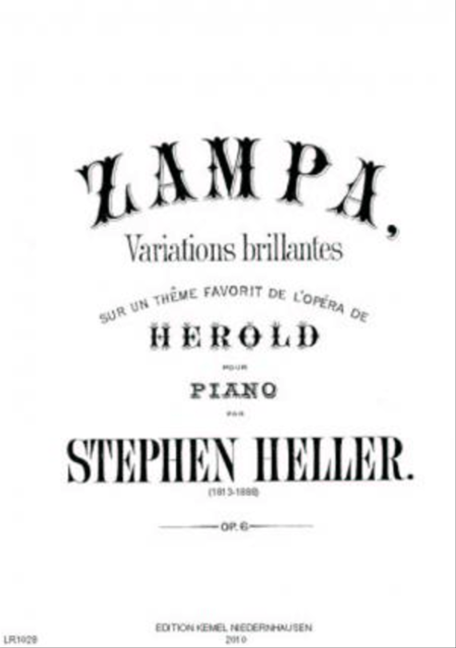Zampa Piano Solo scores gallery preview page 1