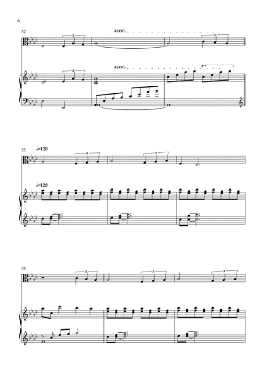 Part Of Your World (reprise) Viola scores gallery preview page 6