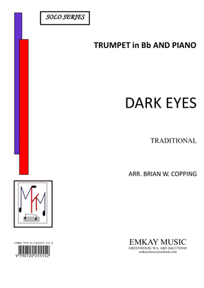 Book cover for DARK EYES – TRUMPET & PIANO