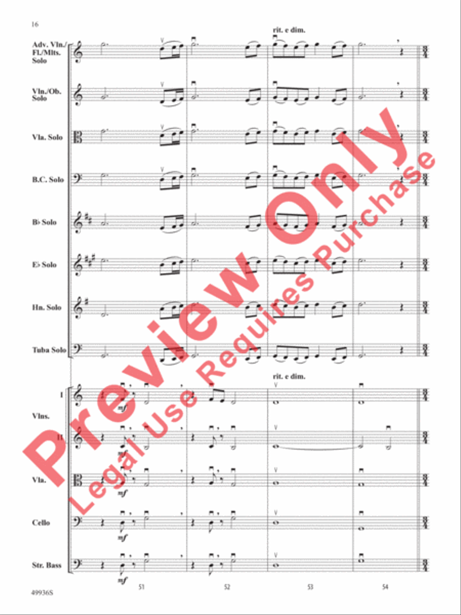 A Chameleon Concerto A Chameleon Concerto String Orchestra scores gallery preview page 17