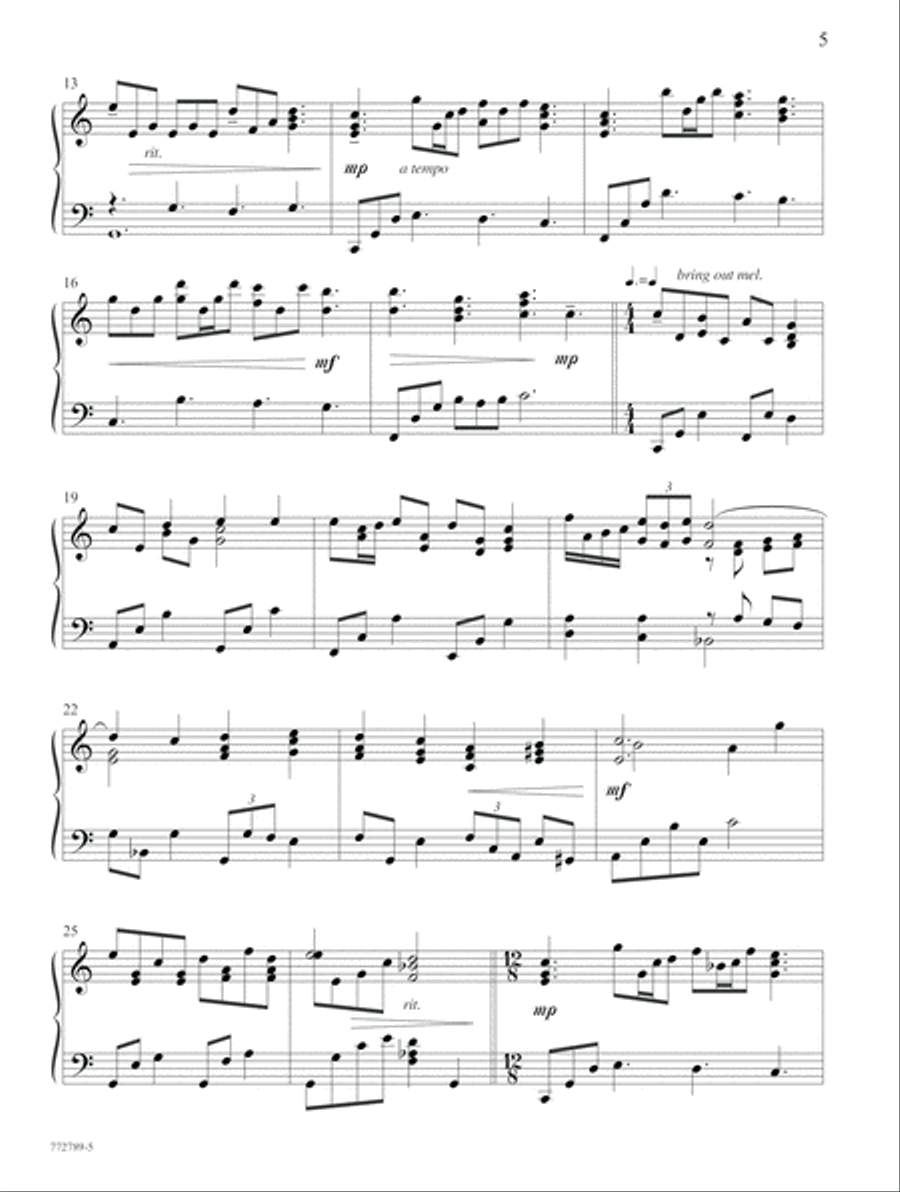 Playing the Psalms Playing the Psalms Piano Solo scores gallery preview page 3