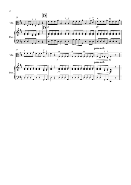 Autumn "Four Seasons" for Viola and Piano image number null