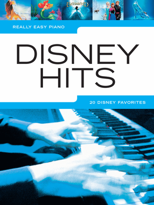 Book cover for Really Easy Piano – Disney Hits