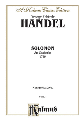 Book cover for Solomon (1749)