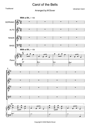 Carol of the Bells - 4 part choir - SATB - Mixed Voices