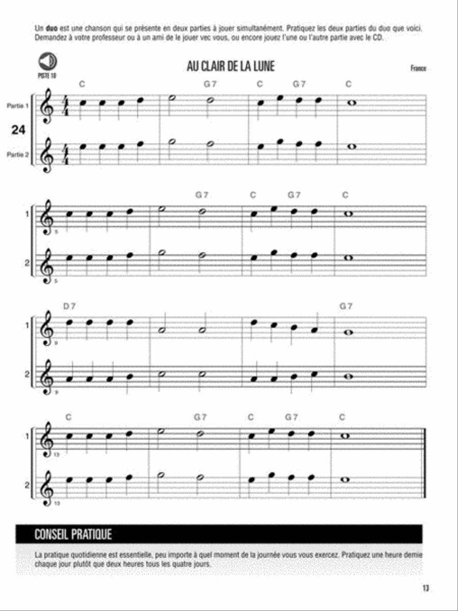 French Edition: Hal Leonard Guitar Method Book 1 – 2nd Edition Guitar scores gallery preview page 6