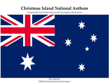 Christmas Island National Anthem for Brass Quintet image number null