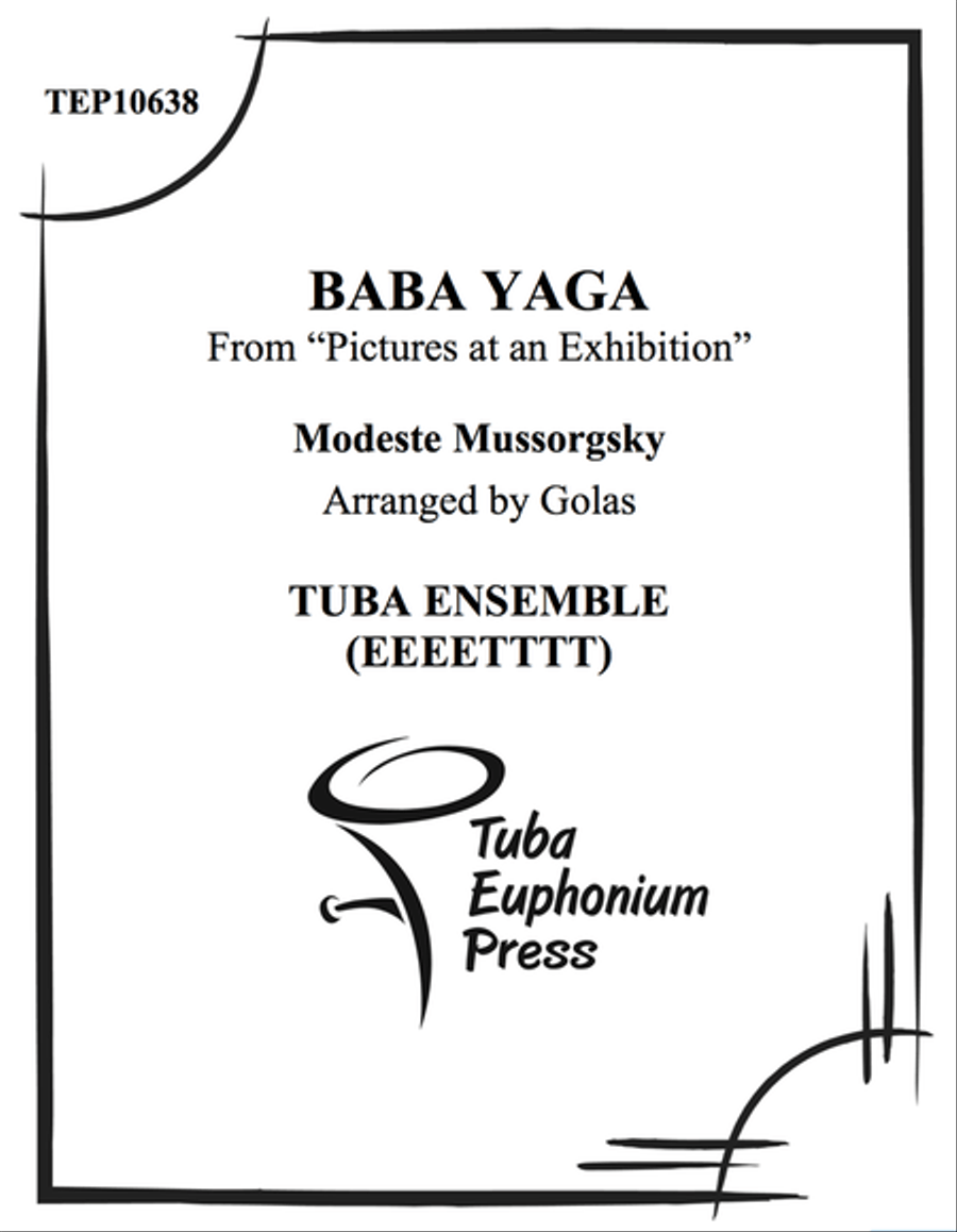 Baba Yaga Large Ensemble scores gallery preview page 1