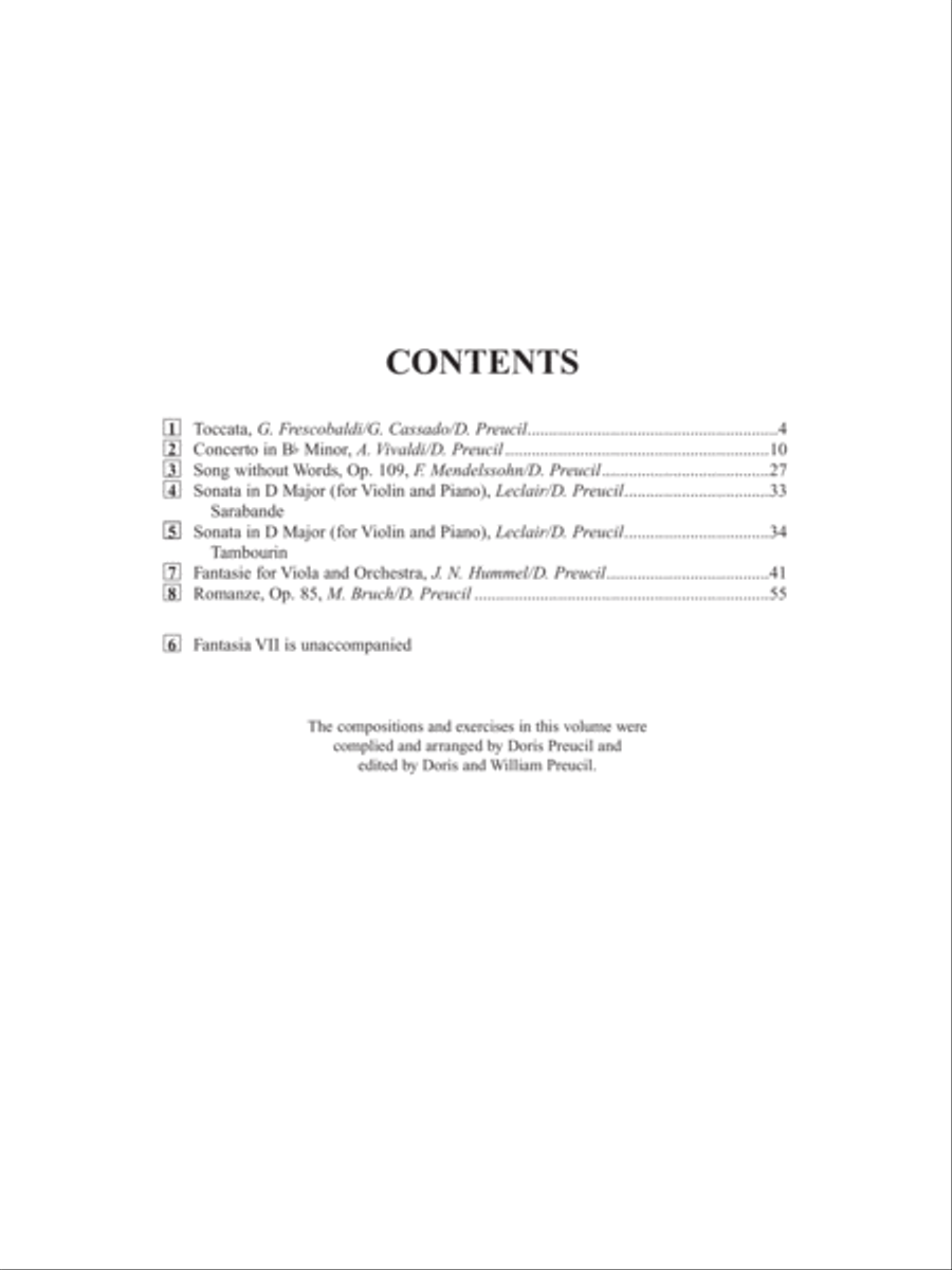 Suzuki Viola School, Volume 8 String Methods scores gallery preview page 5