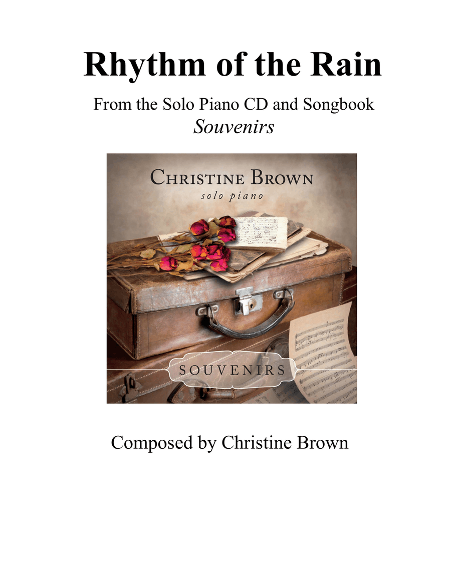 Rhythm of the Rain Piano Solo scores gallery preview page 1