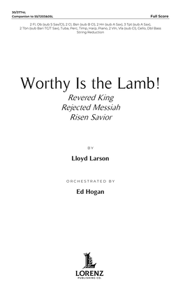 Book cover for Worthy Is the Lamb! - Full Score (Digital Download)