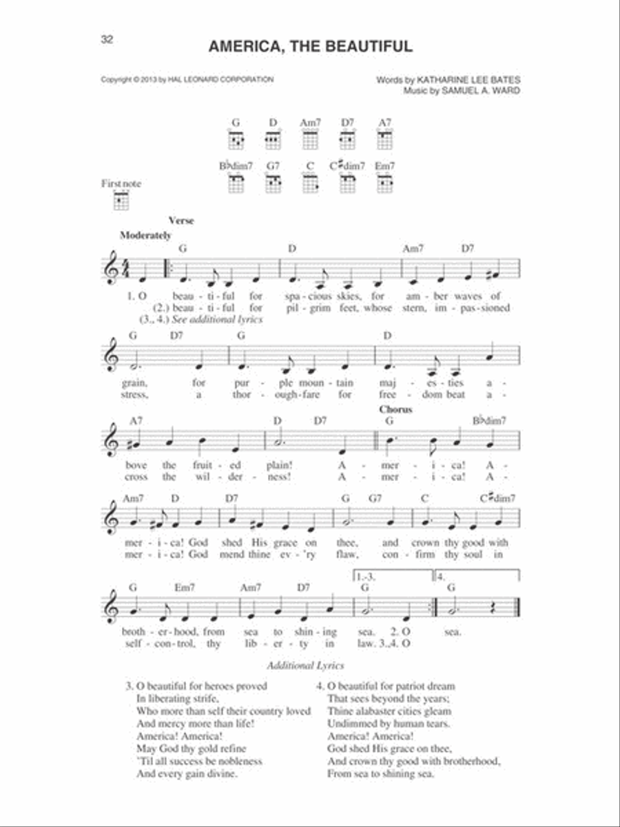 Ukulele Fake Book Ukulele Fake Book Piano scores gallery preview page 3