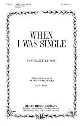 Book cover for When I Was Single