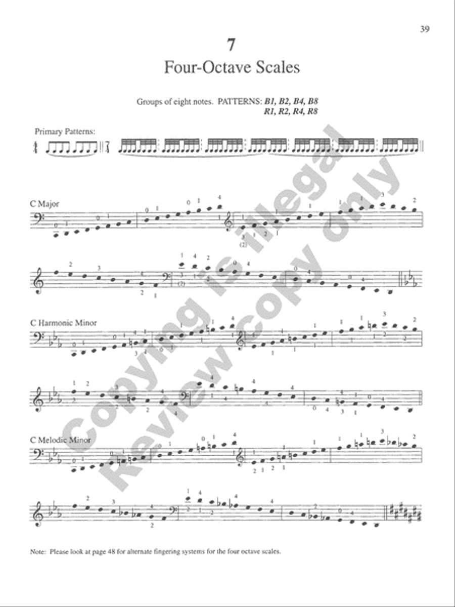 The Galamian Scale System for Violoncello (Volume 1)