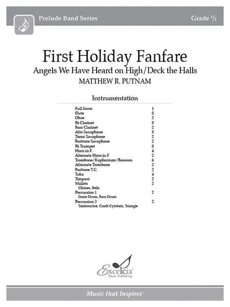 First Holiday Fanfare image number null