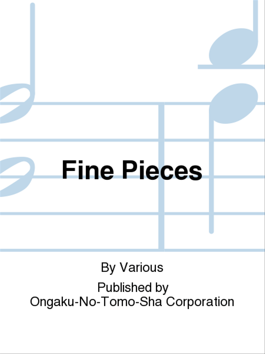 Fine Pieces Flute Solo scores gallery preview page 1