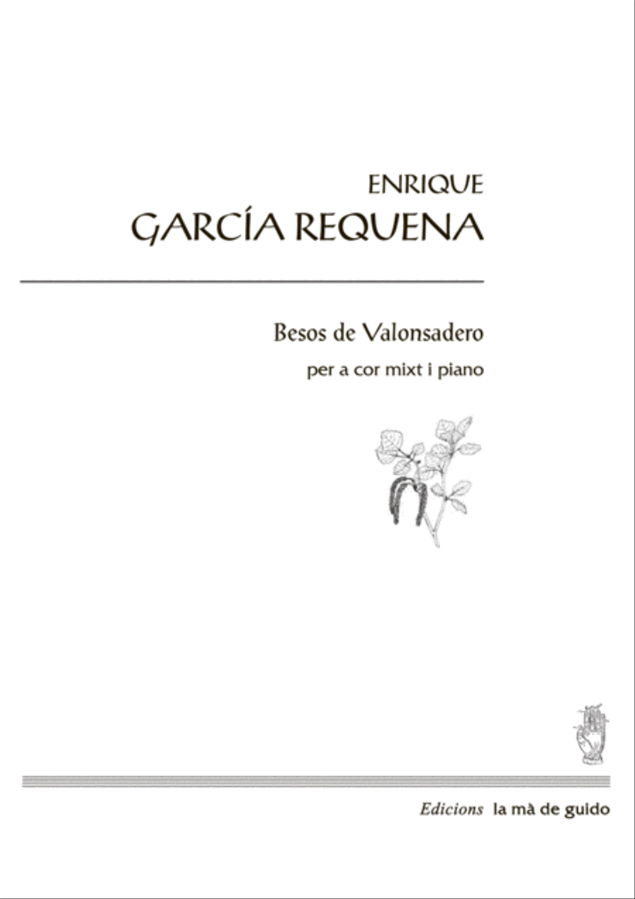 Besos de Valonsadero 4-Part scores gallery preview page 1