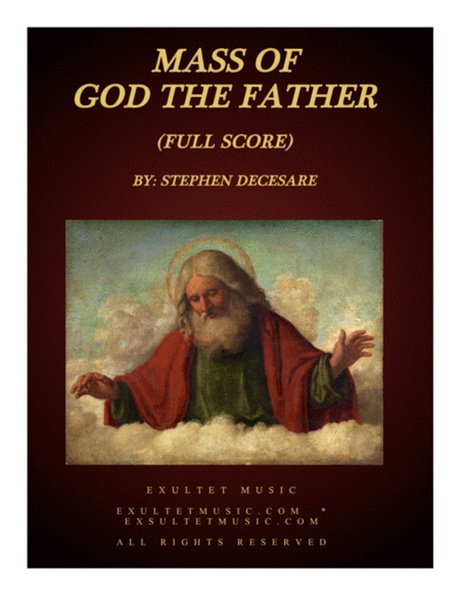 Mass of God the Father (Full Score) image number null