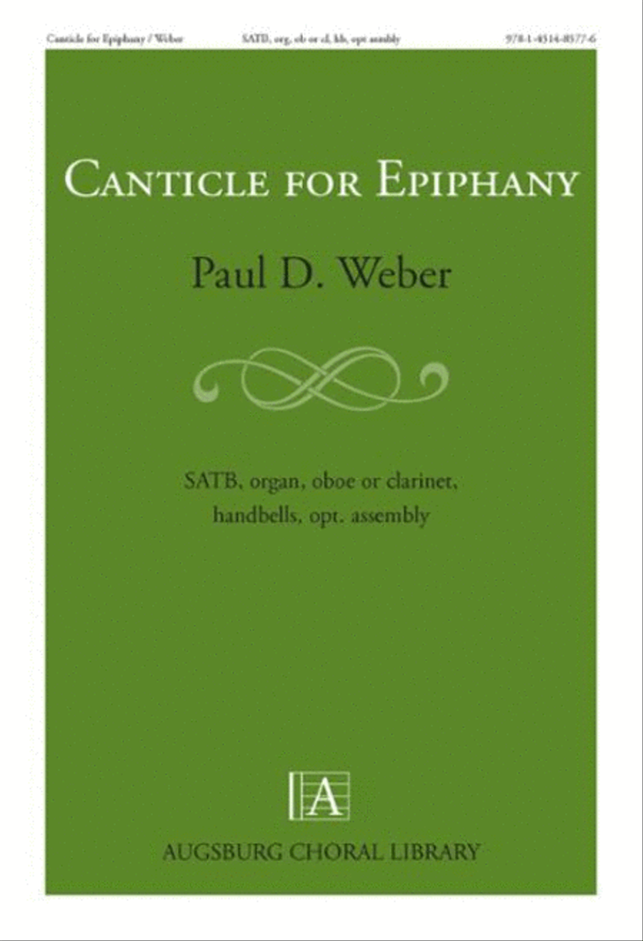 Canticle for Epiphany Canticle for Epiphany 4-Part scores gallery preview page 1