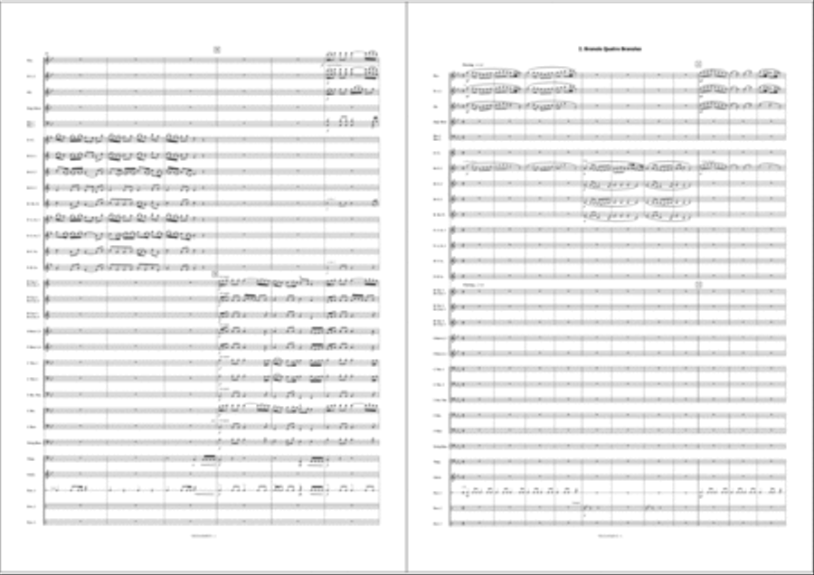 The Danserye Concert Band scores gallery preview page 4