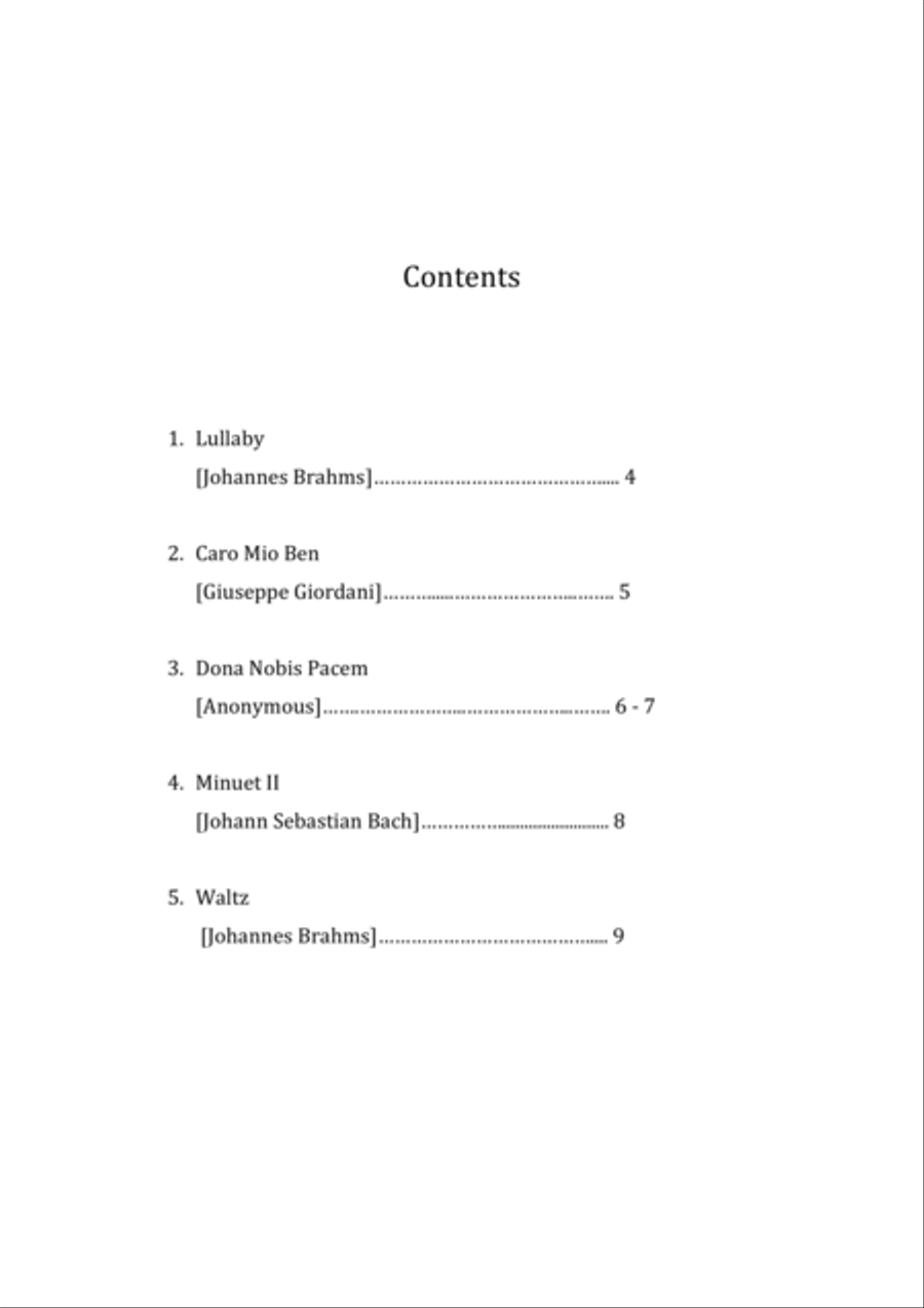 Easy Classic (Volume 3) - 12 String Harp Harp scores gallery preview page 3