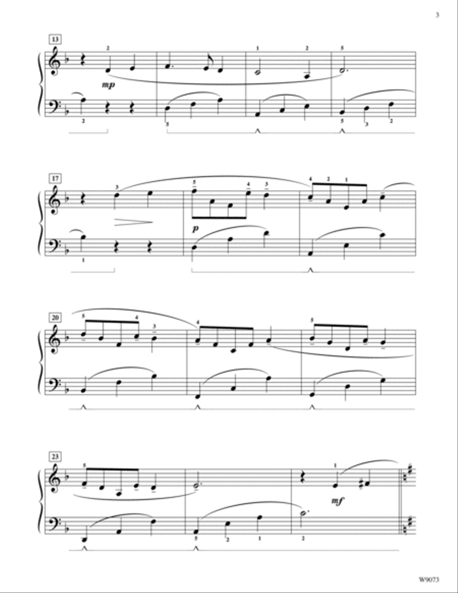 Farewell to Ireland Piano Solo scores gallery preview page 3