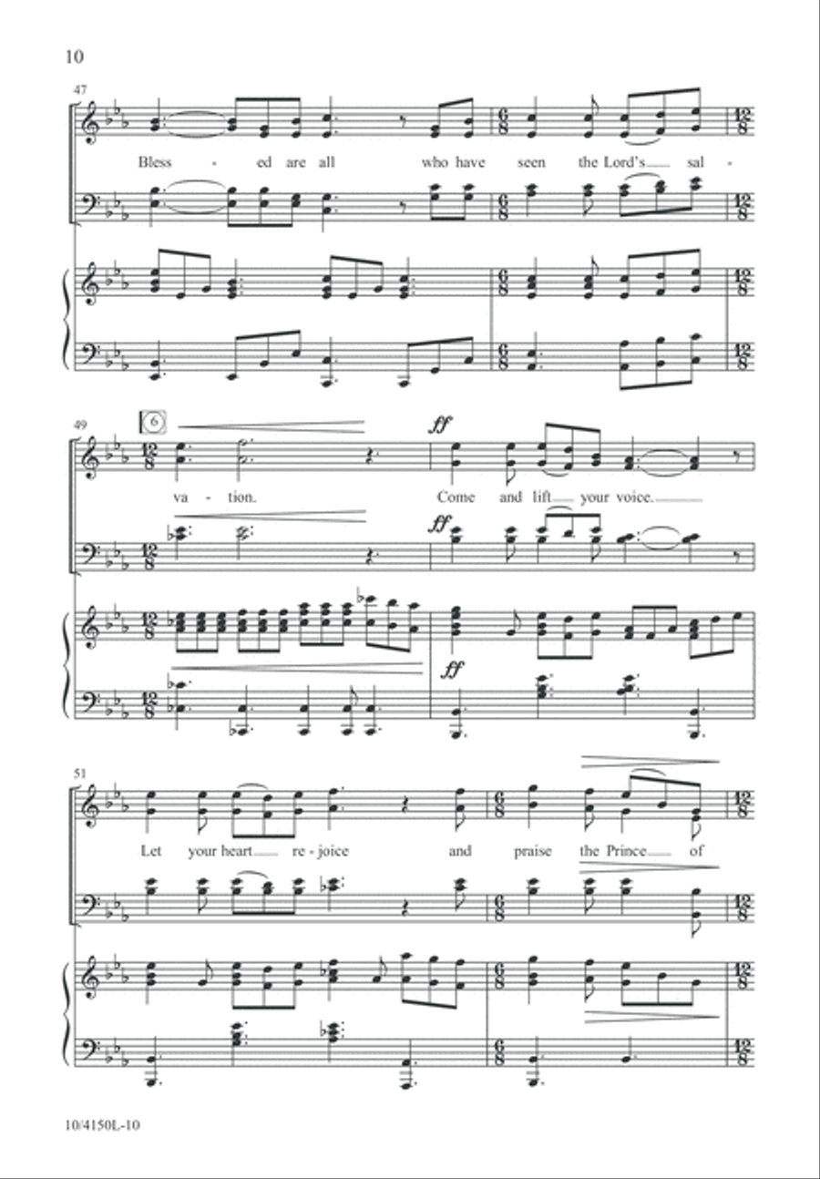 Fall on Your Knees Fall on Your Knees 4-Part scores gallery preview page 10