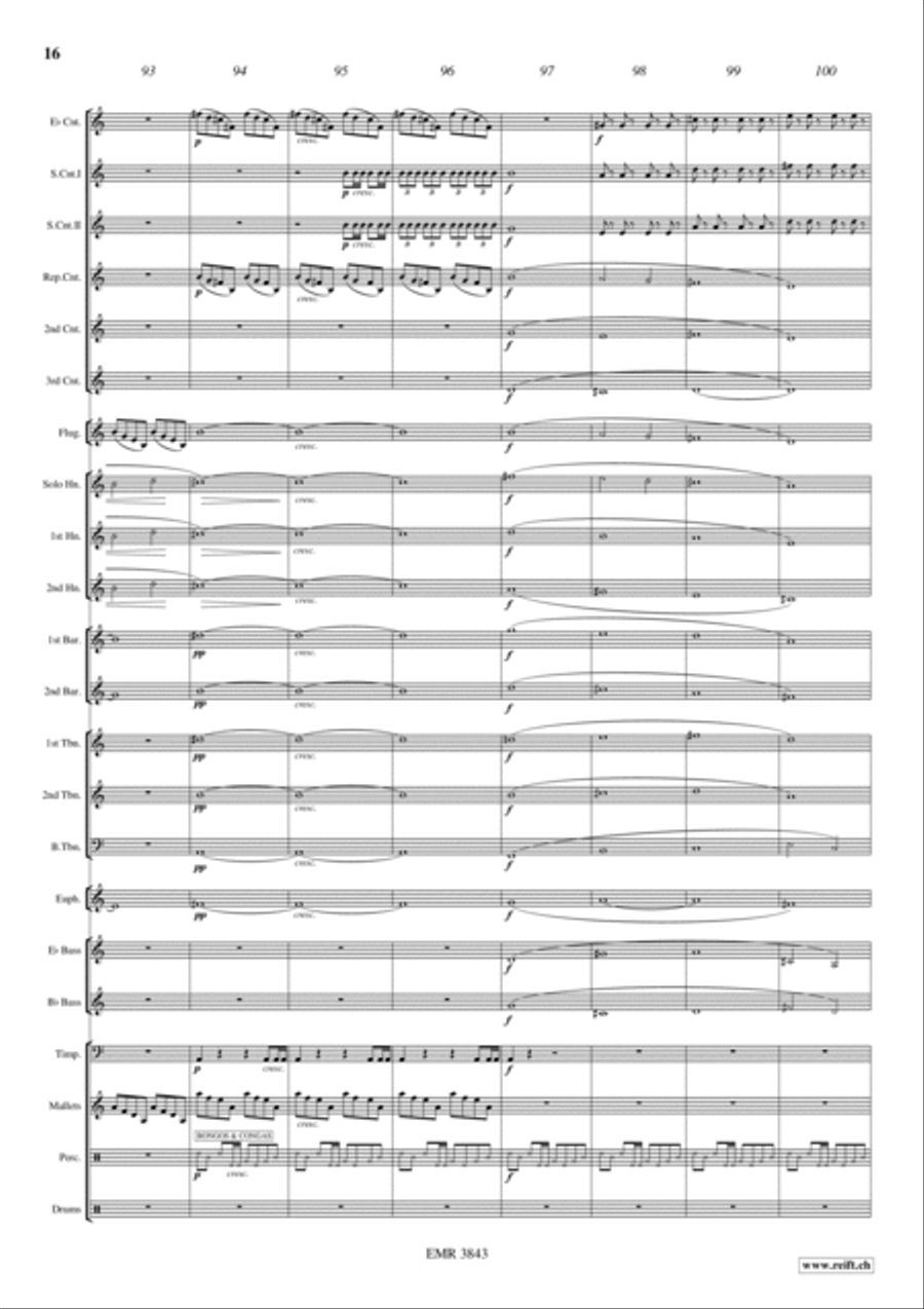 Spiderman Brass Band scores gallery preview page 17