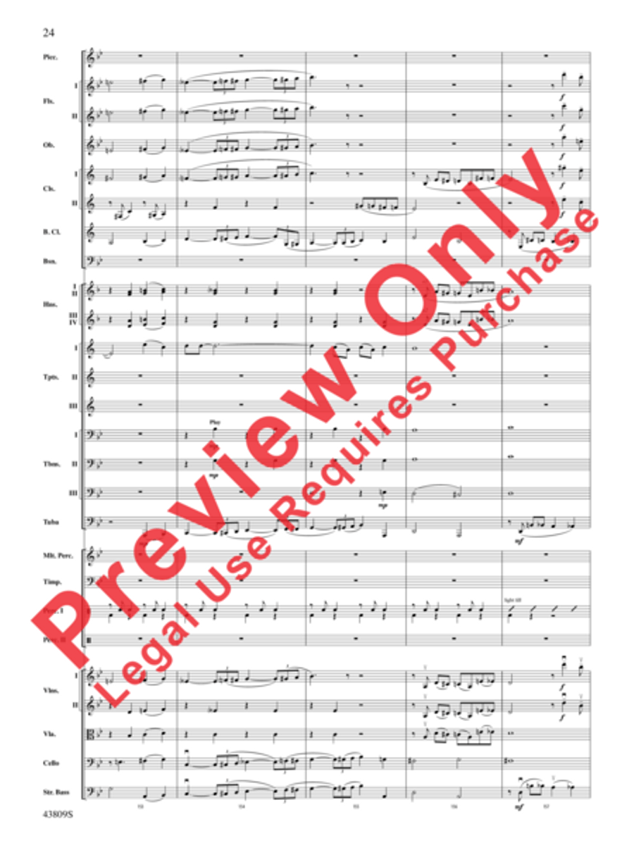 Gershwin by George! Full Orchestra scores gallery preview page 25