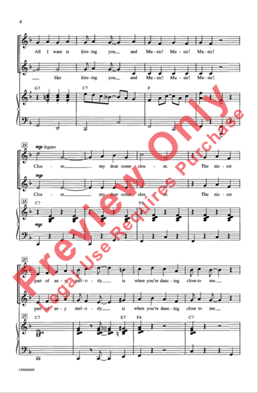 Music! Music! Music! 2-Part scores gallery preview page 4