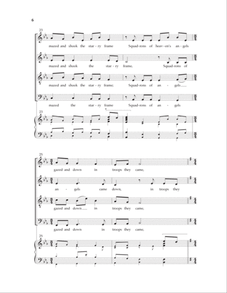 Res Miranda (Wonderful Thing) 4-Part scores gallery preview page 4