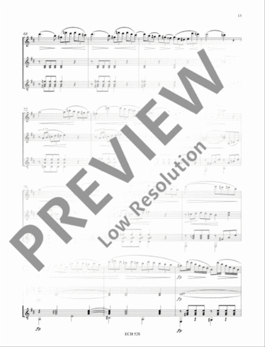 Trio Concertant Trio Concertant Flute scores gallery preview page 14