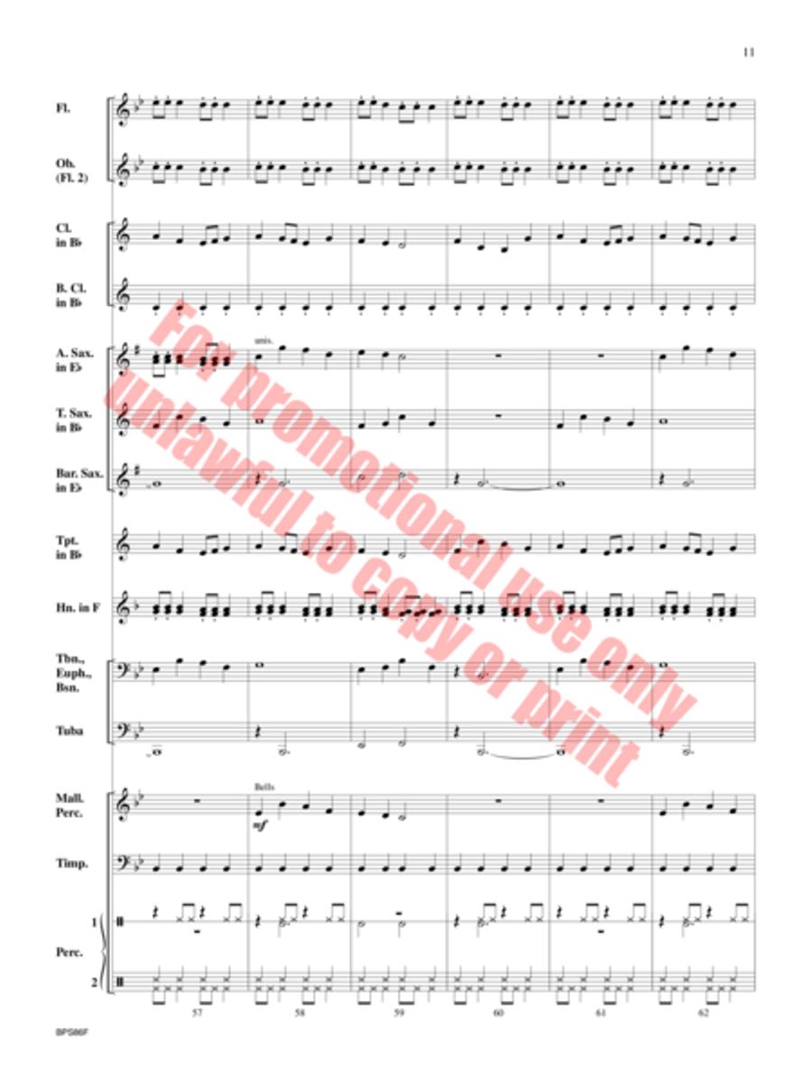Ethos Concert Band scores gallery preview page 12