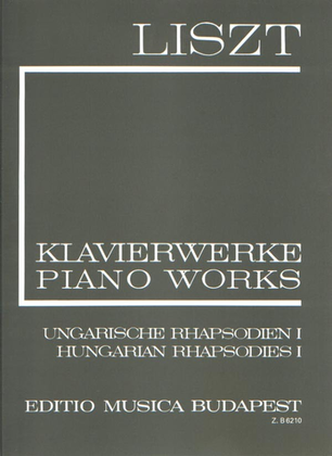 Book cover for Hungarian Rhapsodies I (I/3)