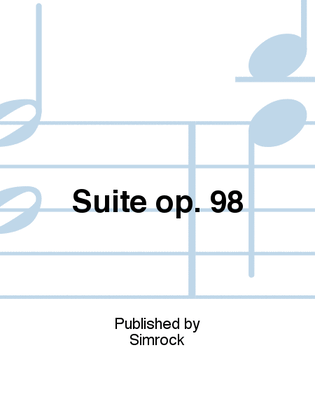 Book cover for Suite In A Op. 98