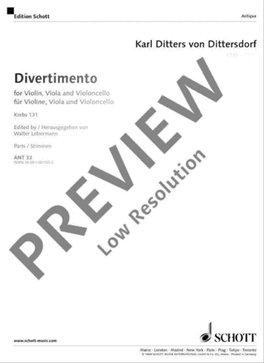 Divertimento Divertimento String Trio scores gallery preview page 2