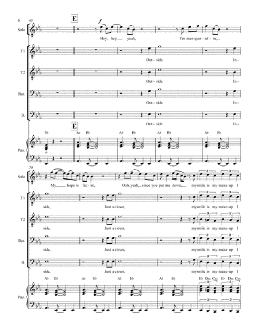 The Tracks Of My Tears TTBB scores gallery preview page 6