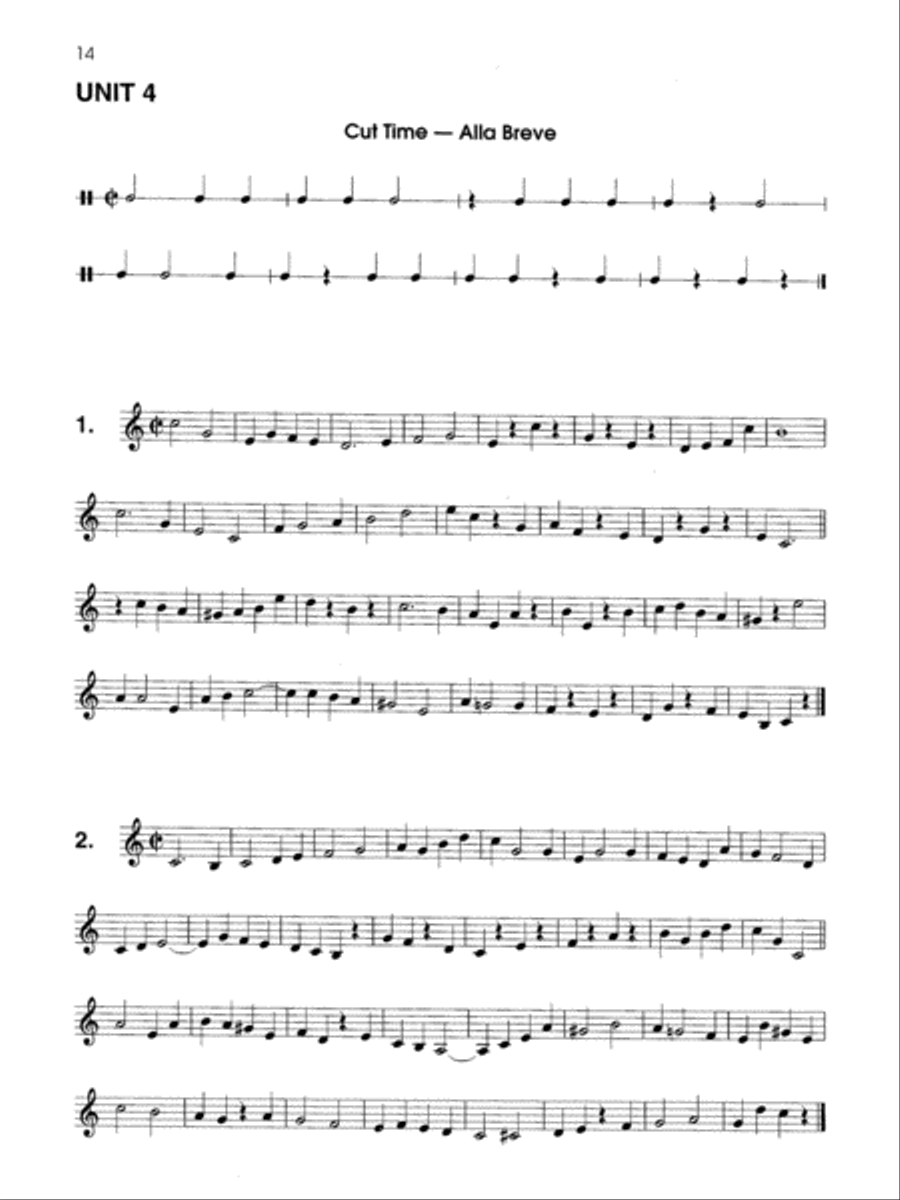 Rhythms & Rests Concert Band Methods scores gallery preview page 7