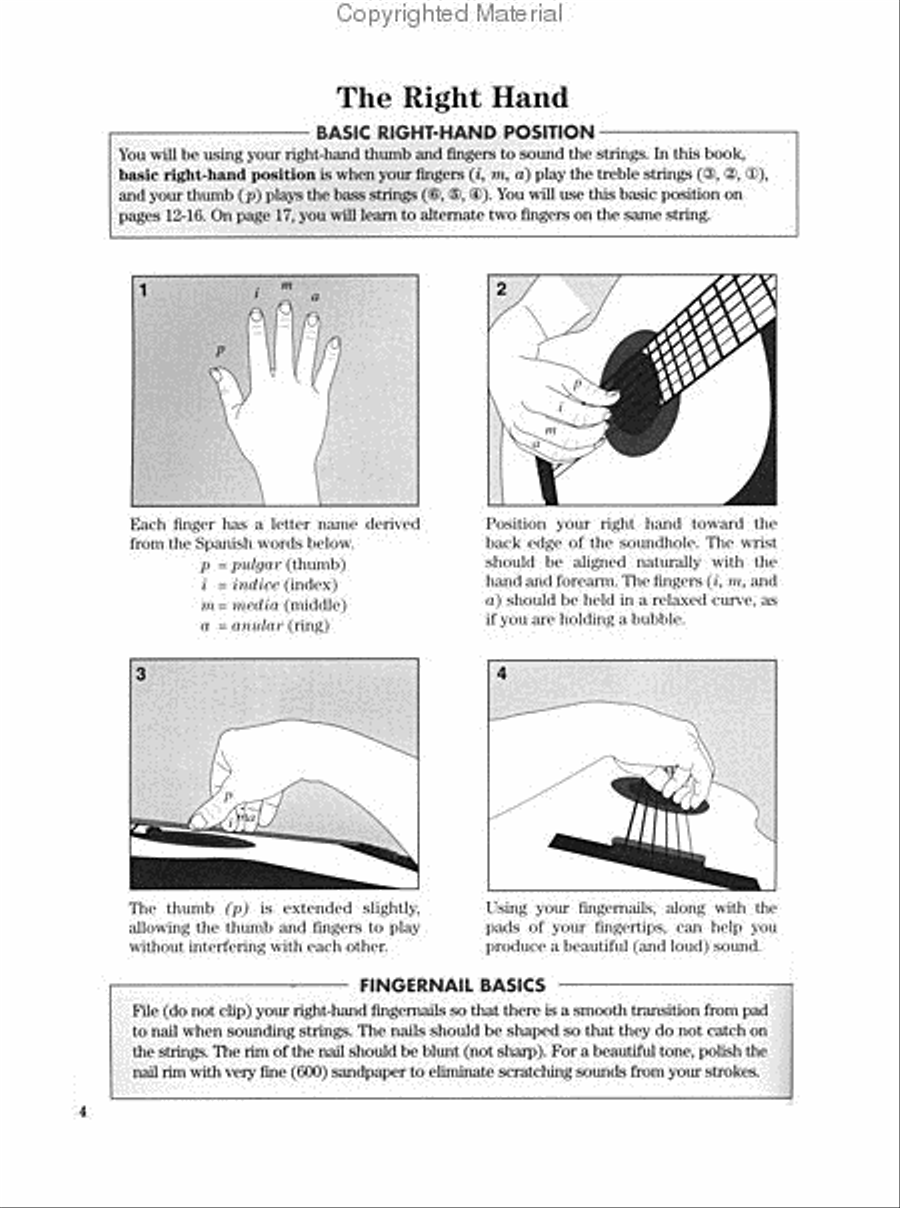 Everybody's Classical Guitar 1 A Step By Step Method Acoustic Guitar scores gallery preview page 3