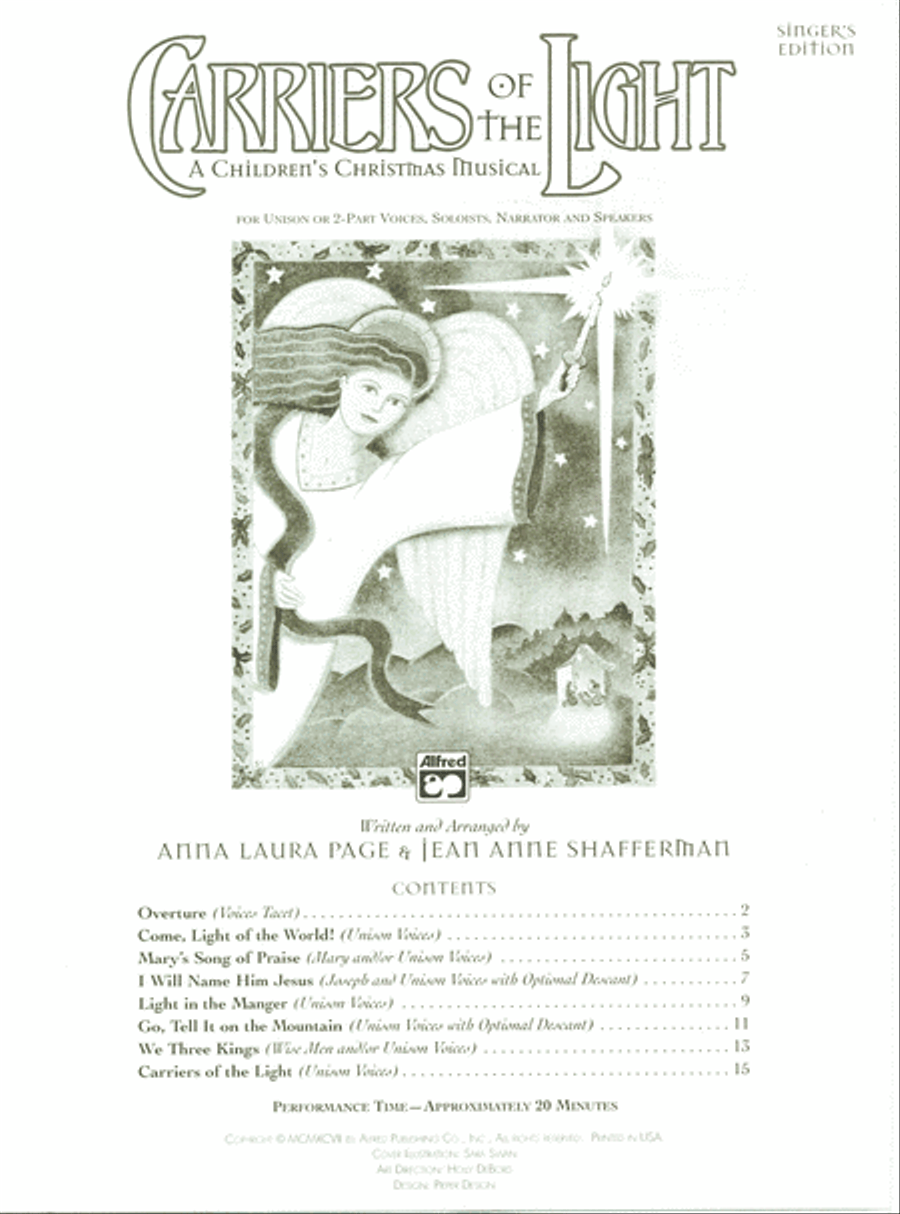 Carriers of the Light - A Children's Christmas Musical (Preview Pack) Choir scores gallery preview page 2