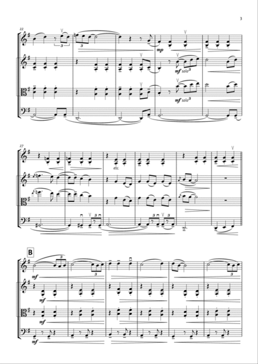 If I Ain't Got You String Trio scores gallery preview page 3