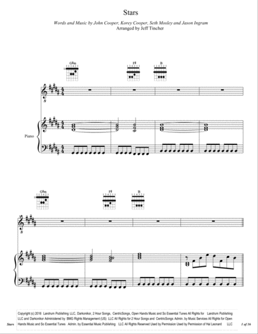 Stars Voice scores gallery preview page 2