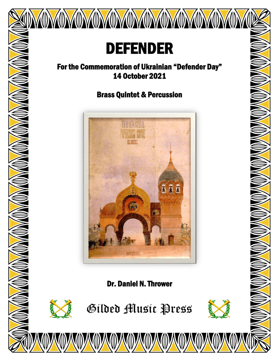 Defender, Op. 113 Chamber Music scores gallery preview page 1