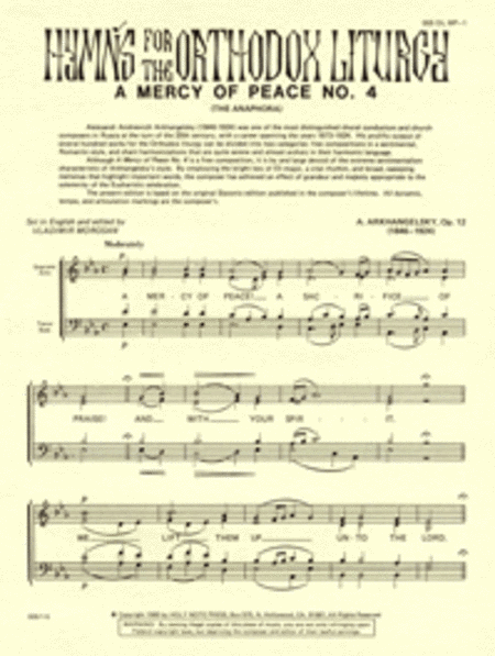 A Mercy of Peace (No. 4) image number null