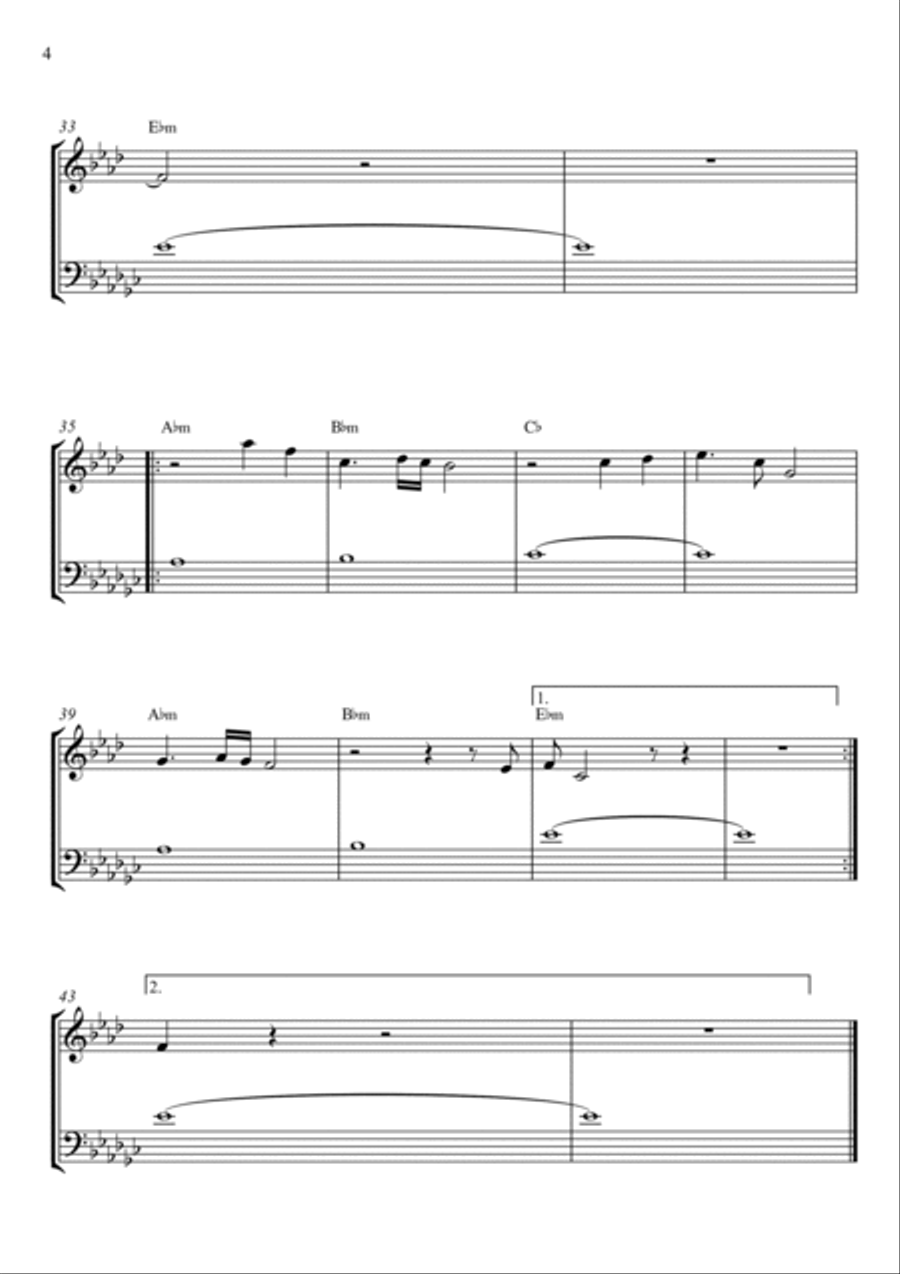 Chamber Of Reflection Woodwind Duet scores gallery preview page 4