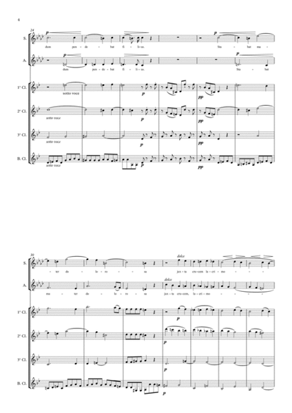 Clarinet Choir: Giovanni Battista Pergolesi _ Stabat Mater image number null