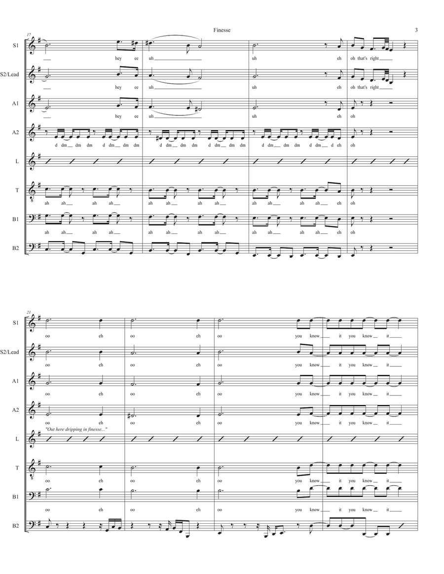 Finesse Divisi scores gallery preview page 3