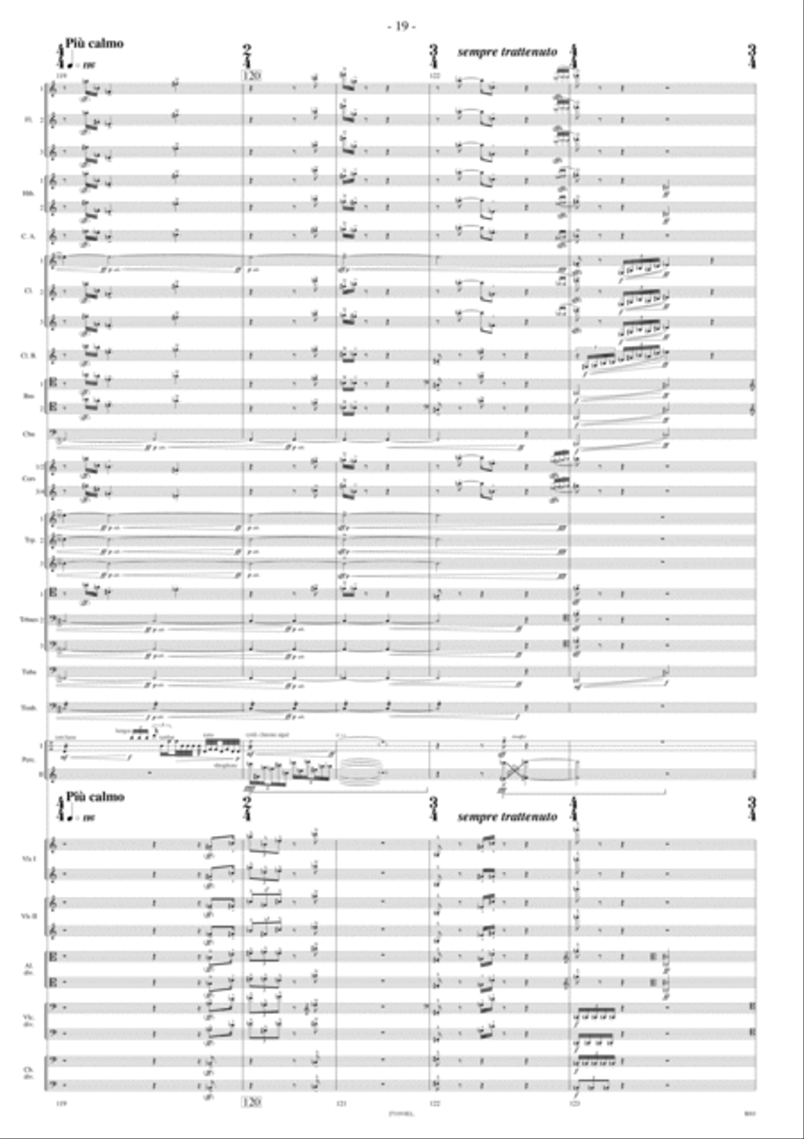 Lucifer D'Apres Pollock Orchestra scores gallery preview page 18