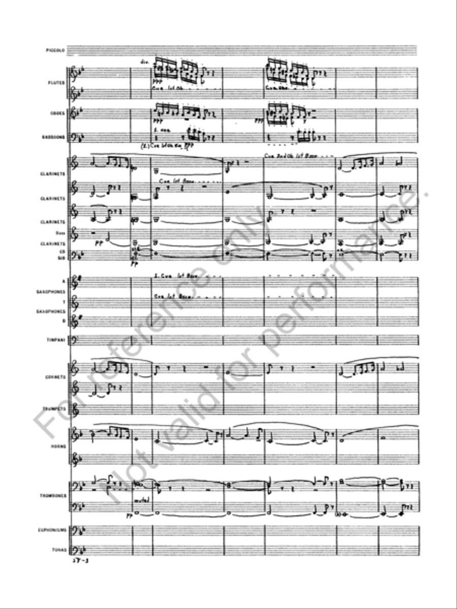 Oberon Concert Band scores gallery preview page 5