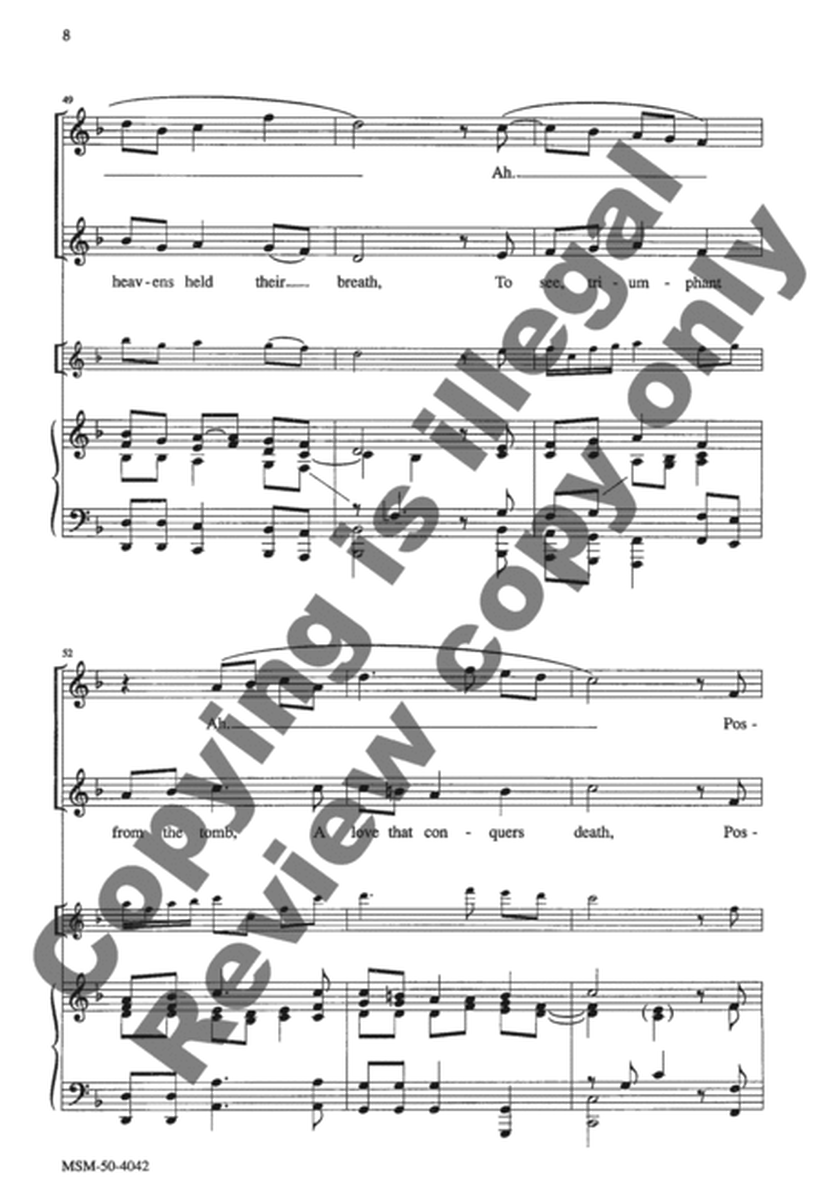 The Love of Christ, Who Died for Me (Choral Score) image number null